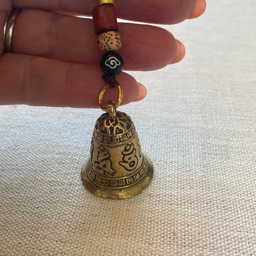Brass Bell Charm